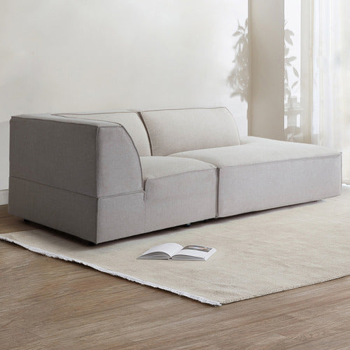 RUSSO UPHOLSTERED CORNER LOUNGE CHAIR