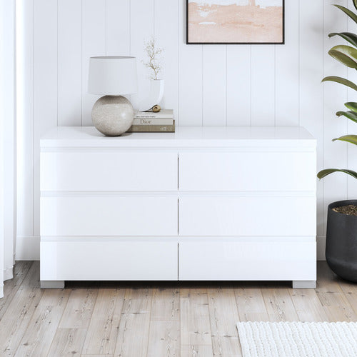 WEST VALLEY INTERIORS PIPER 6 DRAWER CHEST