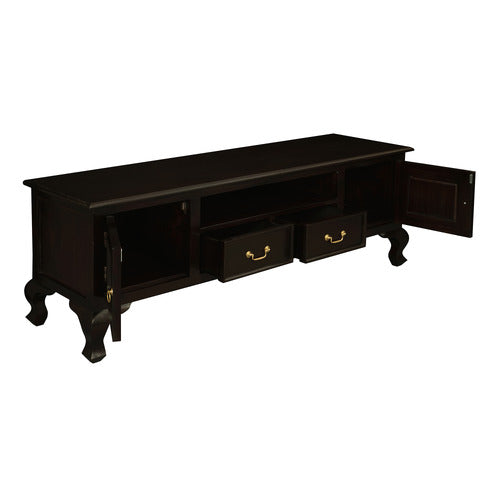 LA VERDE FARMHOUSE 2 DOOR 2 DRAWER ENTERTAINMENT UNIT