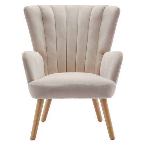 CASSINGTON HOME ELYSE VELVET ARMCHAIR