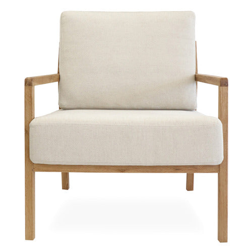 HYDE PARK HOME VERNICE COTTON-BLEND ARMCHAIR
