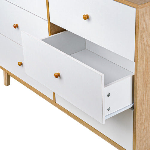 EXPERT HOMEWARES DAVOR 6 DRAWER CHEST