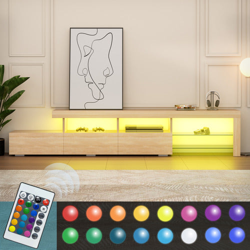 HOXTON ROOM LAVIGNE LED ENTERTAINMENT TV UNIT