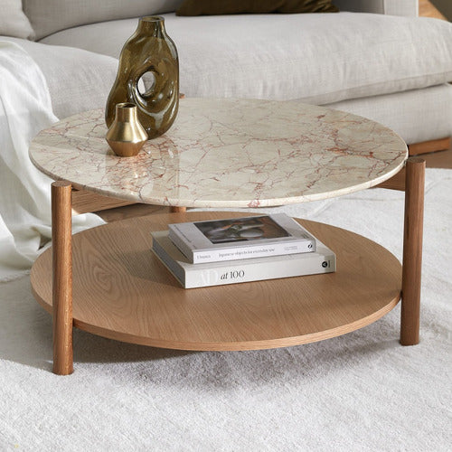 ESTUDIO FURNITURE MAYBURY MARBLE COFFEE TABLE