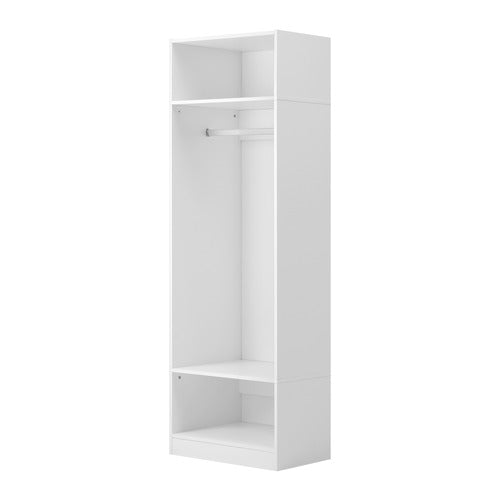 LIVING FUSION CASSANDRA 3 SHELF & HANGING WARDROBE