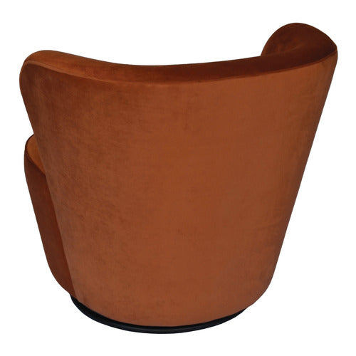 BROOKLYN AND BELLA RAELEY VELVET SWIVEL CHAIR