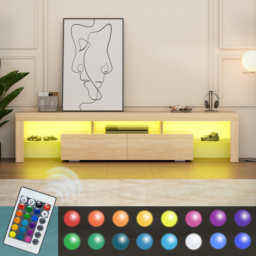 HOXTON ROOM CARON LED ENTERTAINMENT TV UNIT