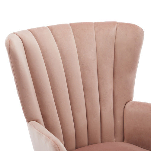 CASSINGTON HOME ELYSE VELVET ARMCHAIR