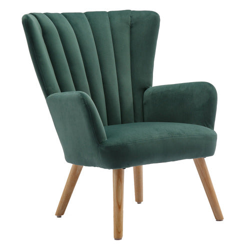 CASSINGTON HOME ELYSE VELVET ARMCHAIR