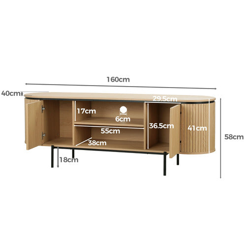 EXPERT HOMEWARES MALACHI LOWLINE TV UNIT