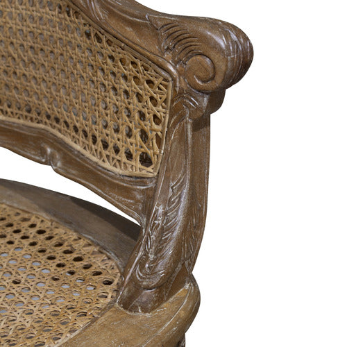CARRINGTON FURNITURE FRENCH PROVINCIAL MARCELLA BERGERE CHAIR