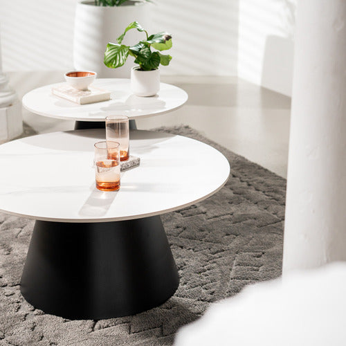 KEYS ROAD DESIGNS 2 PIECE KELLEN NESTING COFFEE TABLE SET