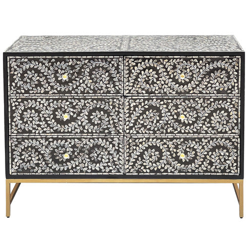 THE DECOR STORE COEN 6 DRAWER CHEST