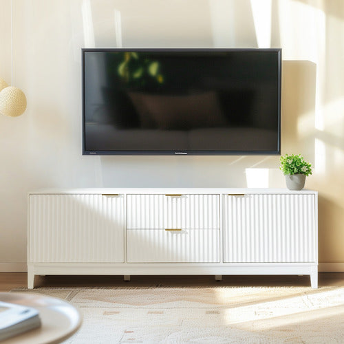 CORE LIVING DECORIS 2 DOOR 2 DRAWER TV UNIT