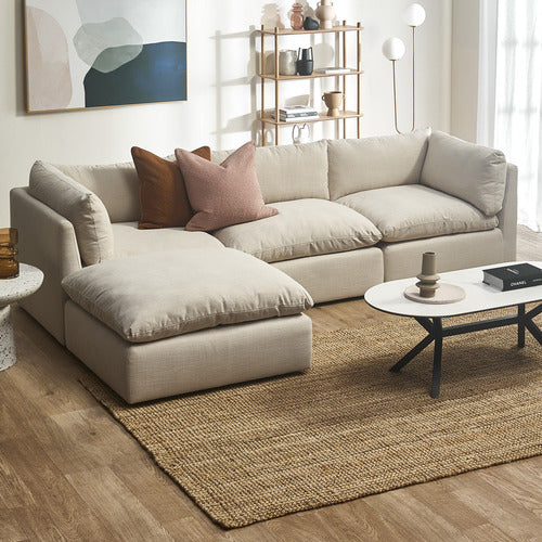 MARTINE UPHOLSTERED ARMLESS CHAIR