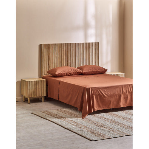 NATURAL ANIKA MANGO WOOD BEDSIDE TABLE