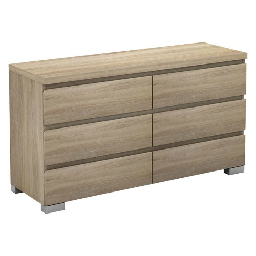 WEST VALLEY INTERIORS PIPER 6 DRAWER CHEST
