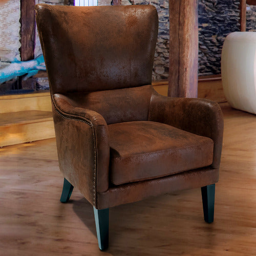 FURNITURE MARKET GENOA RUSTIC ARMCHAIR