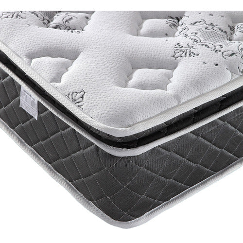 WESTERN DESIGNS ASTRO QUEEN STORAGE BED BASE WITH POCKET SPRING MATTRESS