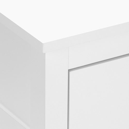 180CM WHITE NOOSA 3 DRAWER TV UNIT
