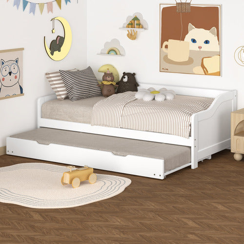 HOXTON ROOM NADINE SINGLE DAYBED WITH TRUNDLE