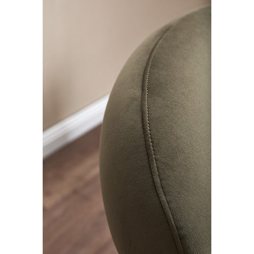 HEPBURN VELVET SWIVEL ACCENT CHAIR