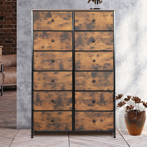 OAKLEIGH HOME LIVIA 12 DRAWER CHEST
