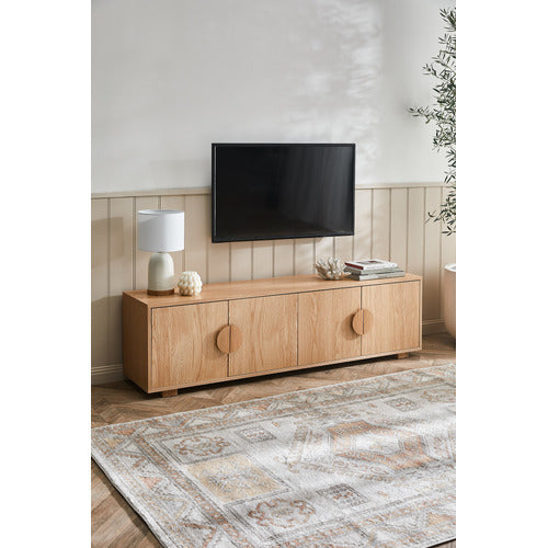 ESTUDIO FURNITURE BRIGHTON OAK ENTERTAINMENT UNIT