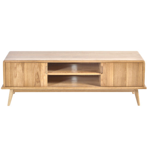 140CM OSCAR SOLID OAK TV UNIT