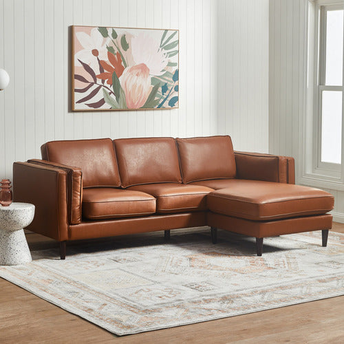 BRAHM PREMIUM 3 SEATER SOFA WITH REVERSIBLE CHAISE