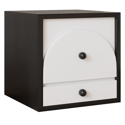 AROYA HOME SOLARA 2 DRAWER BEDSIDE TABLE