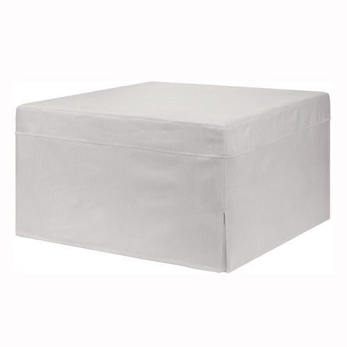 DECOR TRADERS FOLDLUX CONVERTIBLE OTTOMAN SOFA BED WITH SLIPCOVER