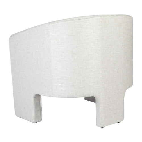 REXINGTON HOME NATURAL SHANA LINEN-BLEND TUB CHAIR