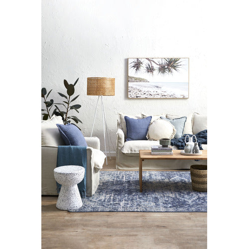 HYDE PARK HOME CUMULUS PREMIUM 3 SEATER COTTON SLIPCOVER SOFA