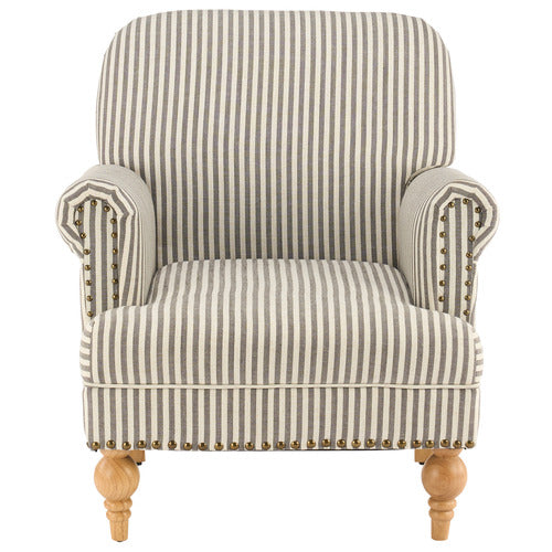 CASSINGTON HOME DARVIN STRIPE ARMCHAIR
