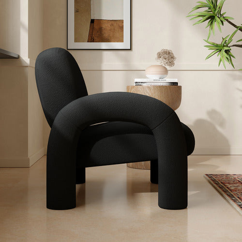 EVER DREAMING LIVING BLAIRE TEDDY ACCENT CHAIR