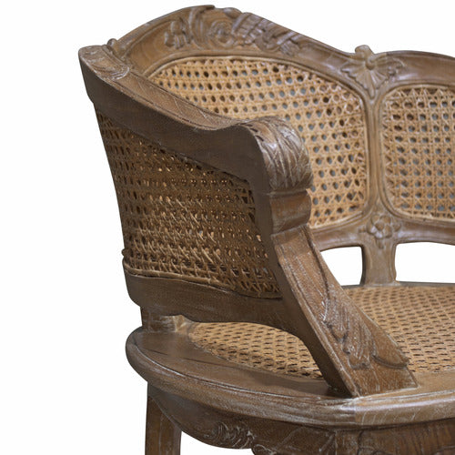 CARRINGTON FURNITURE FRENCH PROVINCIAL MARCELLA BERGERE CHAIR