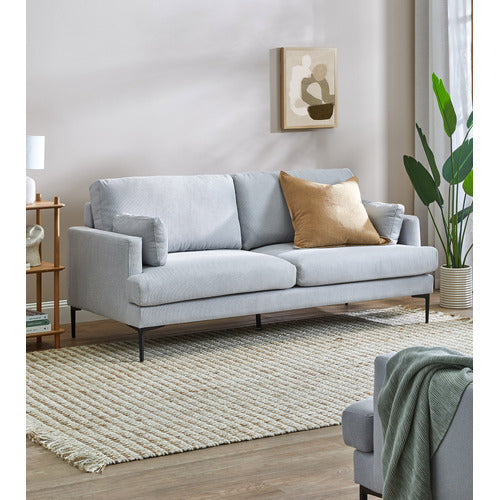 HARRY 3 SEATER UPHOLSTERED SOFA