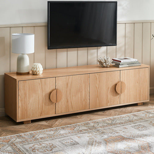 ESTUDIO FURNITURE BRIGHTON OAK ENTERTAINMENT UNIT