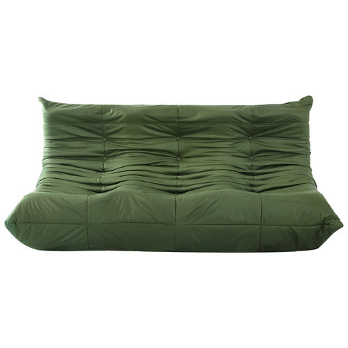 OAKLEIGH HOME VEGA 3 SEATER TOGO LAZY CATERPILLAR REPLICA LOUNGE SOFA