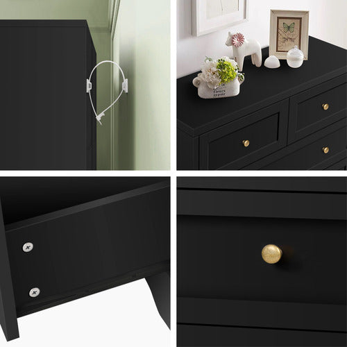 HOXTON ROOM WILLOW 5 DRAWER CHEST