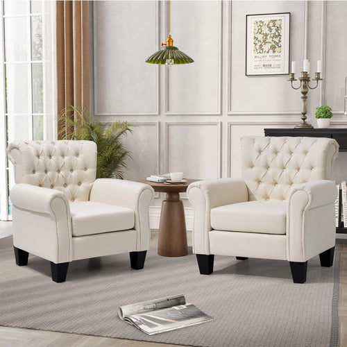 NATURALLY PROVINICIAL DUMAS UPHOLSTERED ARMCHAIR