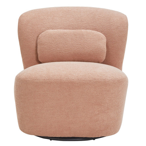 MONTY BOUCLÉ SWIVEL ARMCHAIR