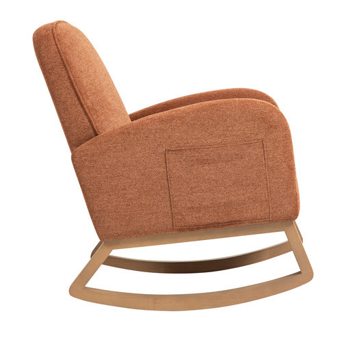 EVIE HOME ARIA UPHOLSTERED ROCKING CHAIR