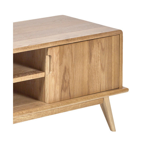 140CM OSCAR SOLID OAK TV UNIT