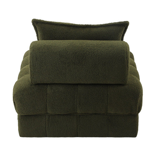 LIVING FUSION ARMATI TUFTED ACCENT CHAIR