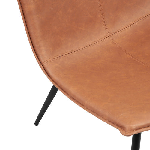 FRANKIE FAUX LEATHER RESTING ARMCHAIR