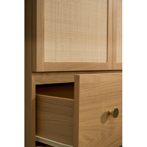 MAXINE 2 DRAWER 2 DOOR WARDROBE
